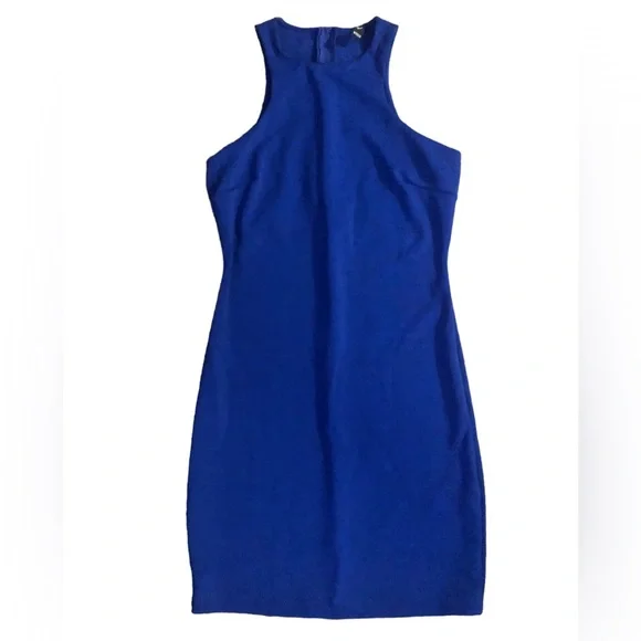 Windsor Dresses | Windsor Royal Blue Halter Dress. Small. Euc | Color: Blue | Size: S | Rise_And_Shine_'s Closet